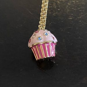 Kate Spade cupcake necklace